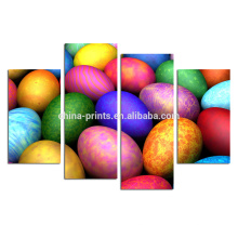 Eier Foto Giclée-Druck auf Leinwand / Urlaub Wanddekor / Großhandel Bunte Leinwand Art